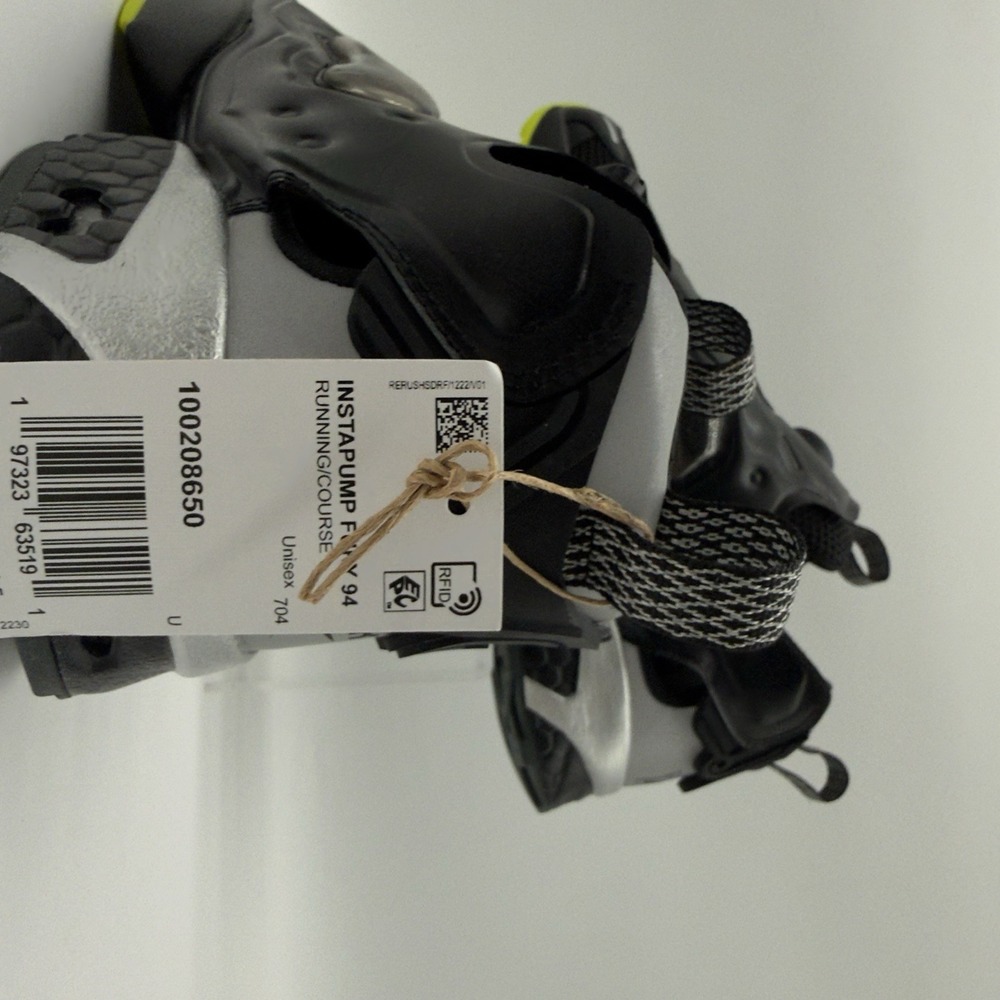 Reebok INSTAPUMP FURY 94 Running Shoes Men's Size 6.5 Blk/Gry/Lme - Picture 8 of 16